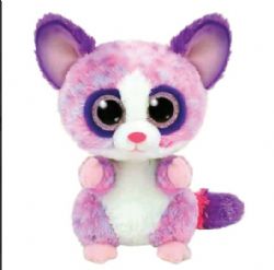 // PELUCHE TY BEANIE BOOS - BECCA BÉBÉ BUISSON ROSE PETIT 6